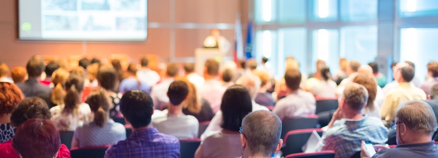 People at the event space